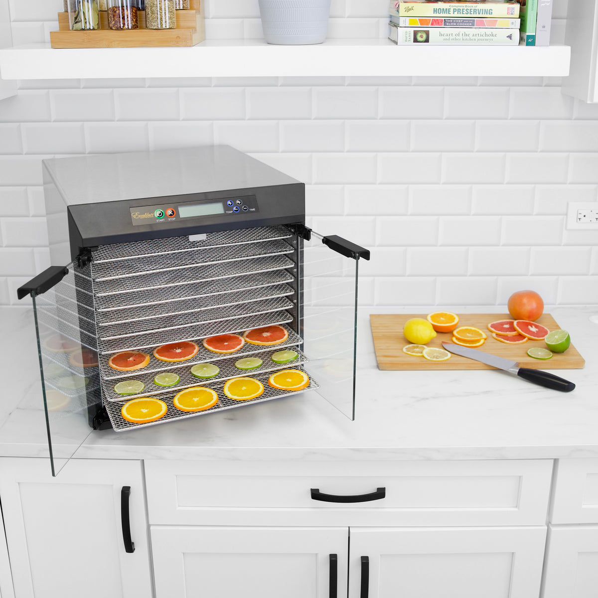 Excalibur SSTRAY 100% Stainless Steel Replacement Tray, 15" x 15"