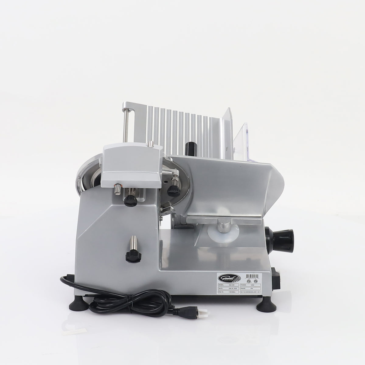 General GSE009 Manual Commercial Food Slicer, 9 Inch Knife, Light Duty, in Stainless Steel