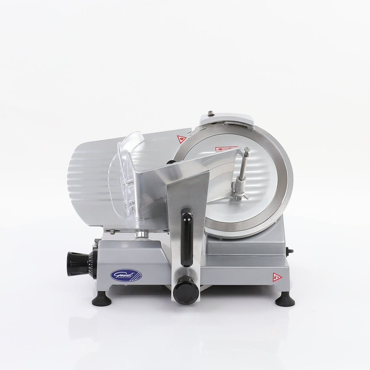 General GSE010 Manual Commercial Food Slicer, 10 Inch Knife, Medium Duty, in Stainless Steel
