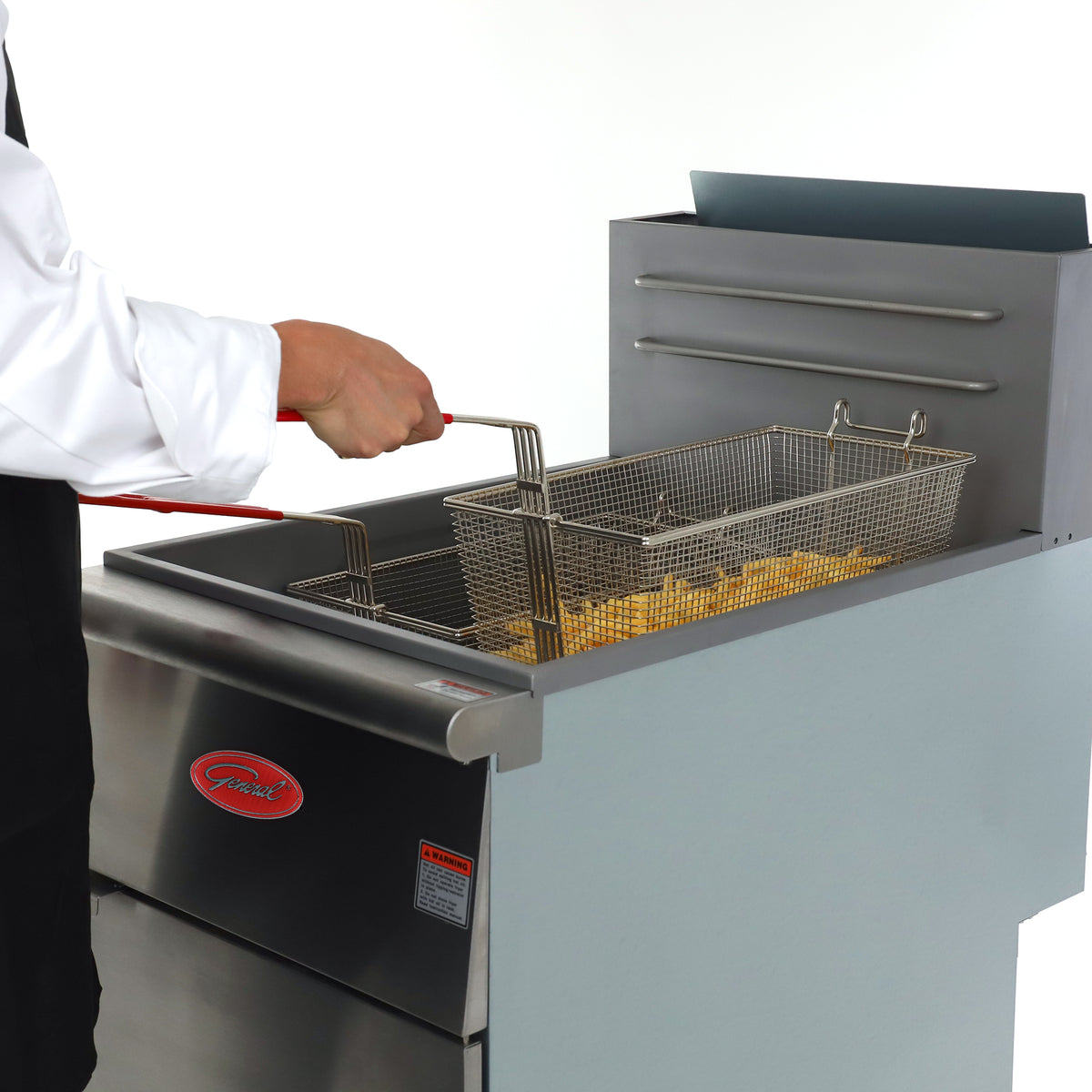 General GFF5-70 Deep Fryer, 70 lb., 150,000 BTU, in Stainless Steel (GFF5-70N)