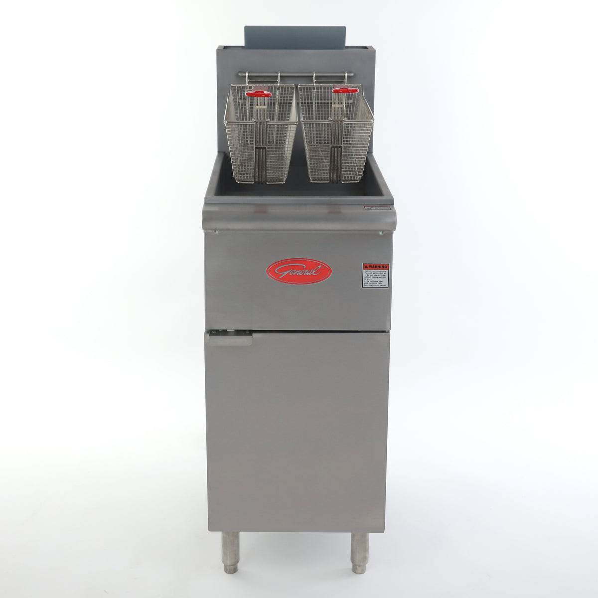 General GFF4-50 Deep Fryer, 50 lb., 120,000 BTU, in Stainless Steel (GFF4-50N)