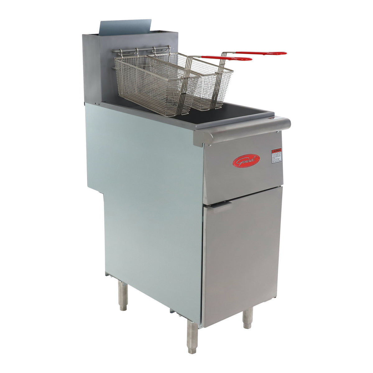 General GFF4-50 Deep Fryer, 50 lb., 120,000 BTU, in Stainless Steel (GFF4-50LP)