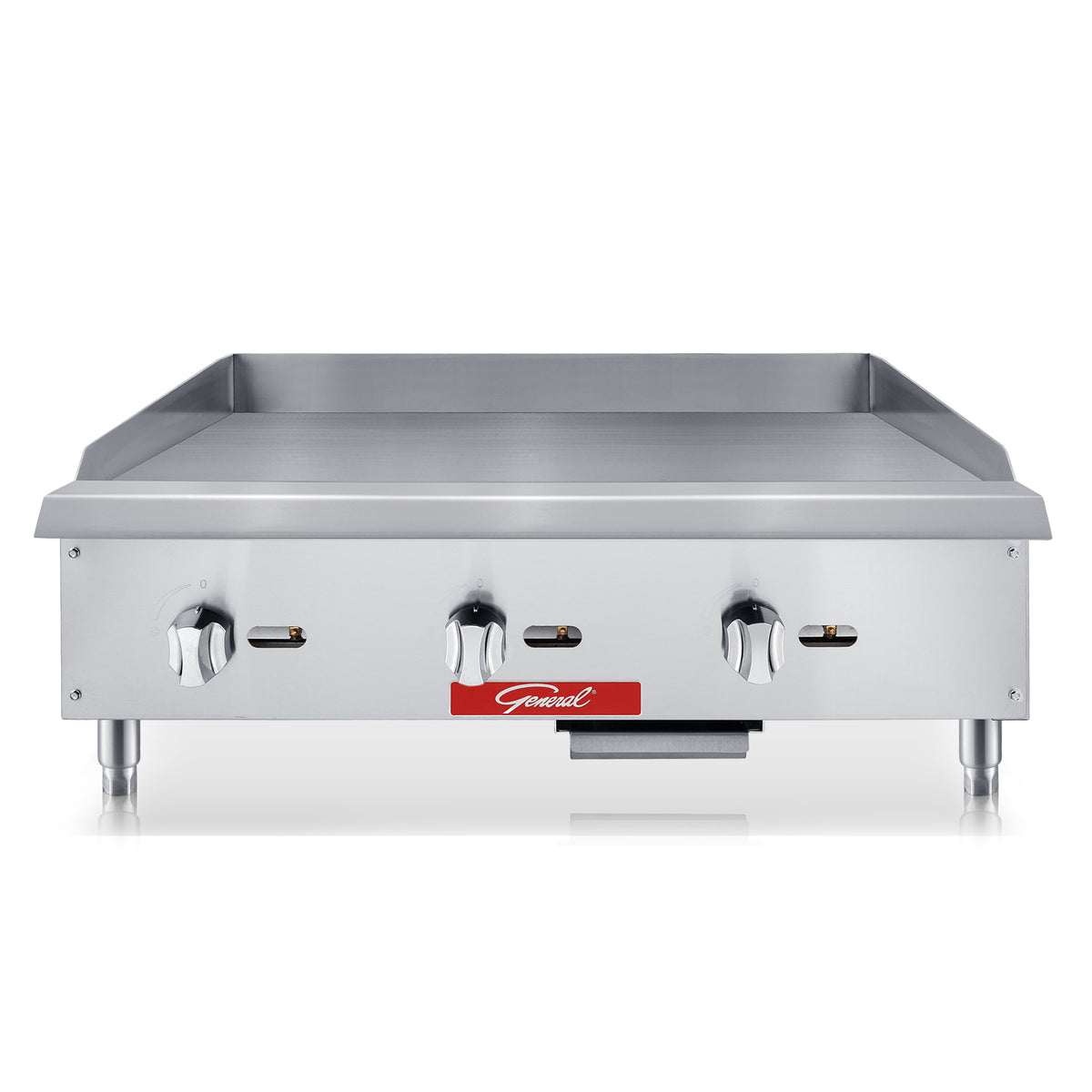 General GCMG-36 Countertop Gas Griddle, 90,000 BTU's, 36", in Stainless Steel (GCMG-36NG)