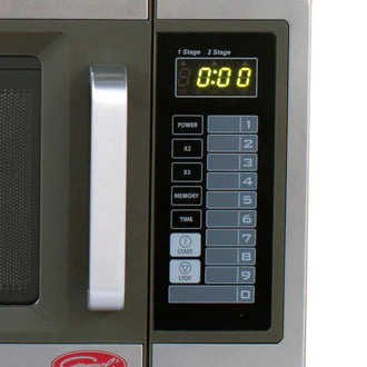 General GEW1000E Commercial Microwave with Digital Touch Pad, 120V/1,000W, in Stainless Steel