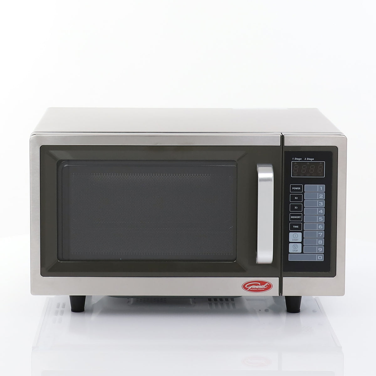 General GEW1000E Commercial Microwave with Digital Touch Pad, 120V/1,000W, in Stainless Steel