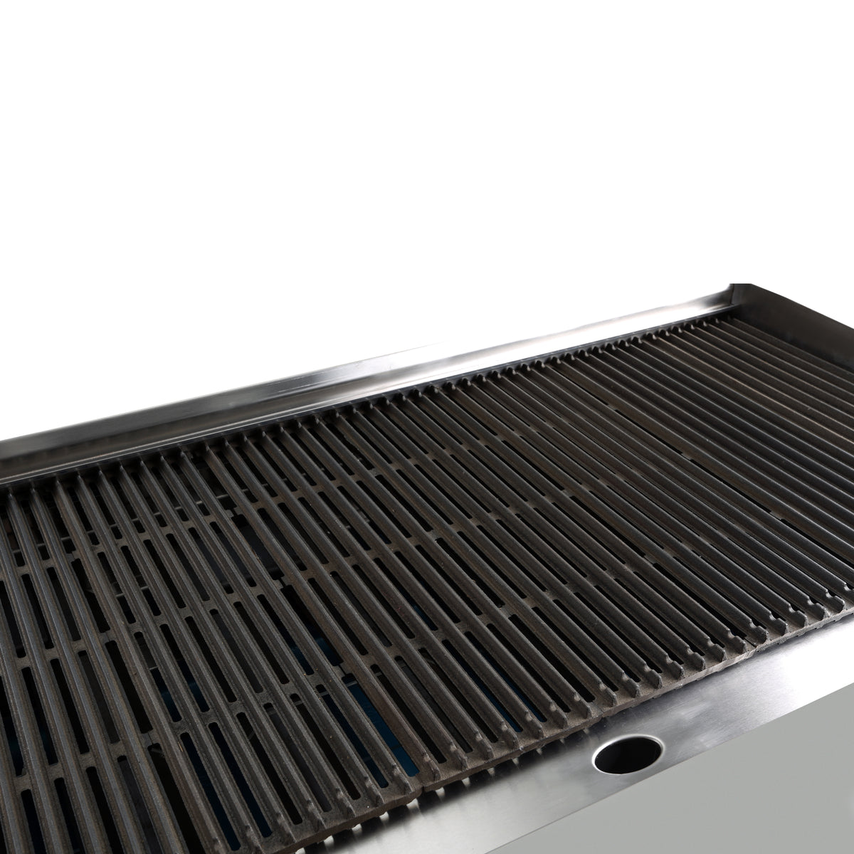 General GCCB-48 Lava Rock Charbroiler, 4 Burners, 140,000 BTU's, 48", in Stainless Steel (GCCB-48NG)