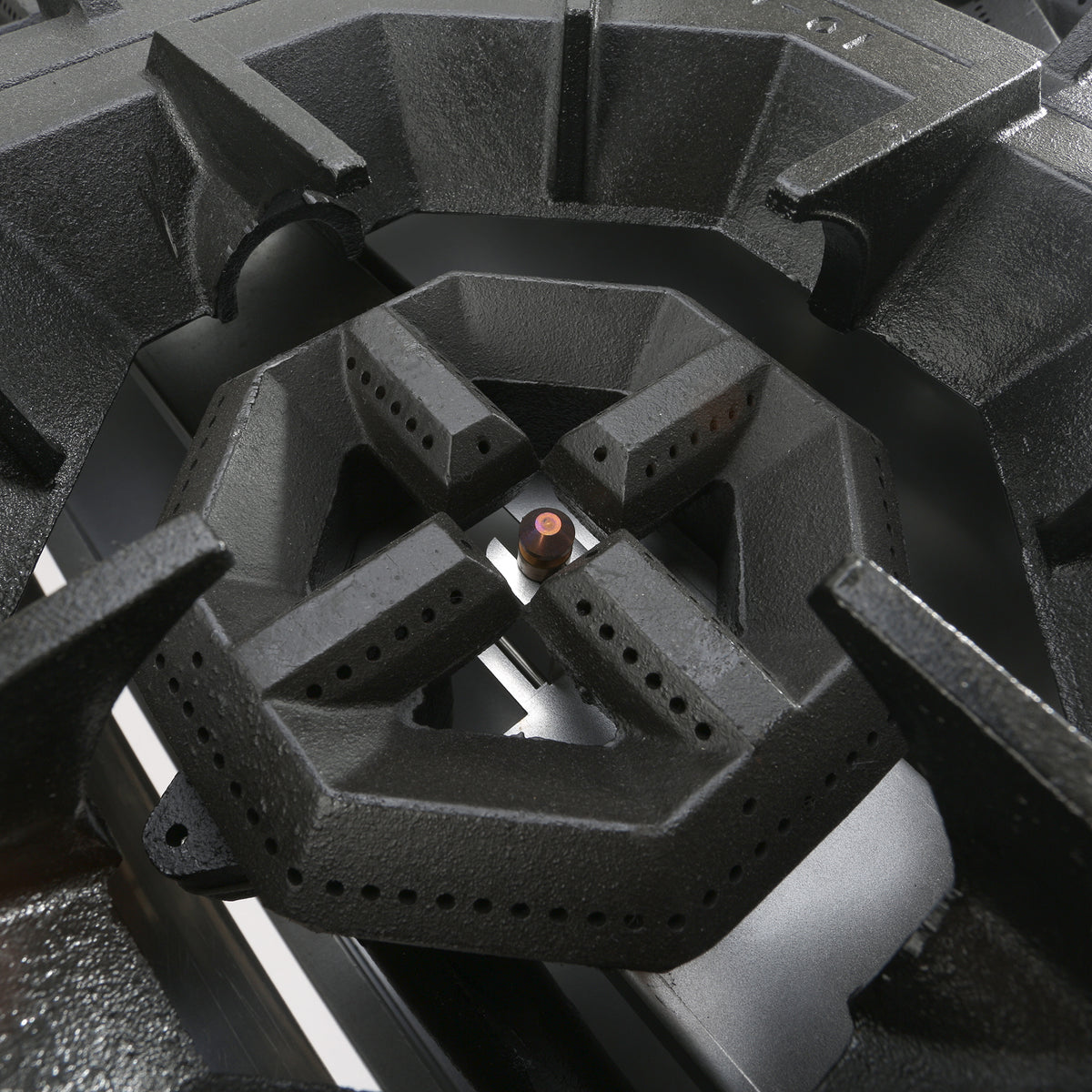 General GCHP-36-6 Hot Plate, 6 Burners, 150,000 BTUs, 36", in Stainless Steel (GCHP-36-6NG)