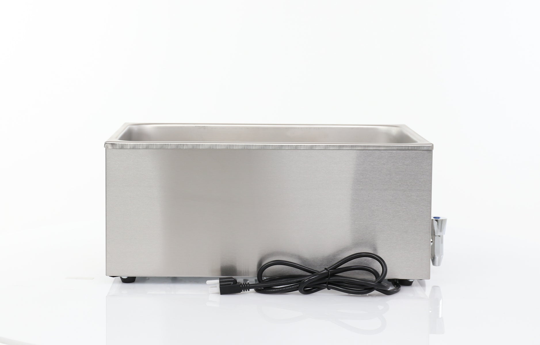 General GFW-100D Electric Countertop Food Warmer with Drain, in Stainless Steel