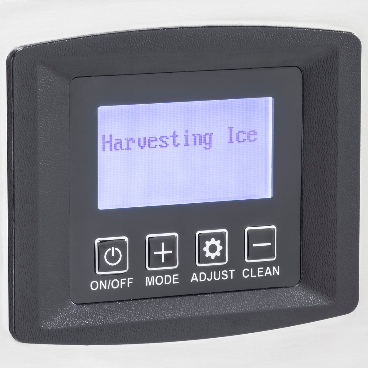 Maxx Ice MIM320NH Intelligent Series Ice Machine, 328 lbs, Half Dice Ice Cubes, 100 lbs Built-in Ice Storage Bin, Stainless Steel with Black Trim