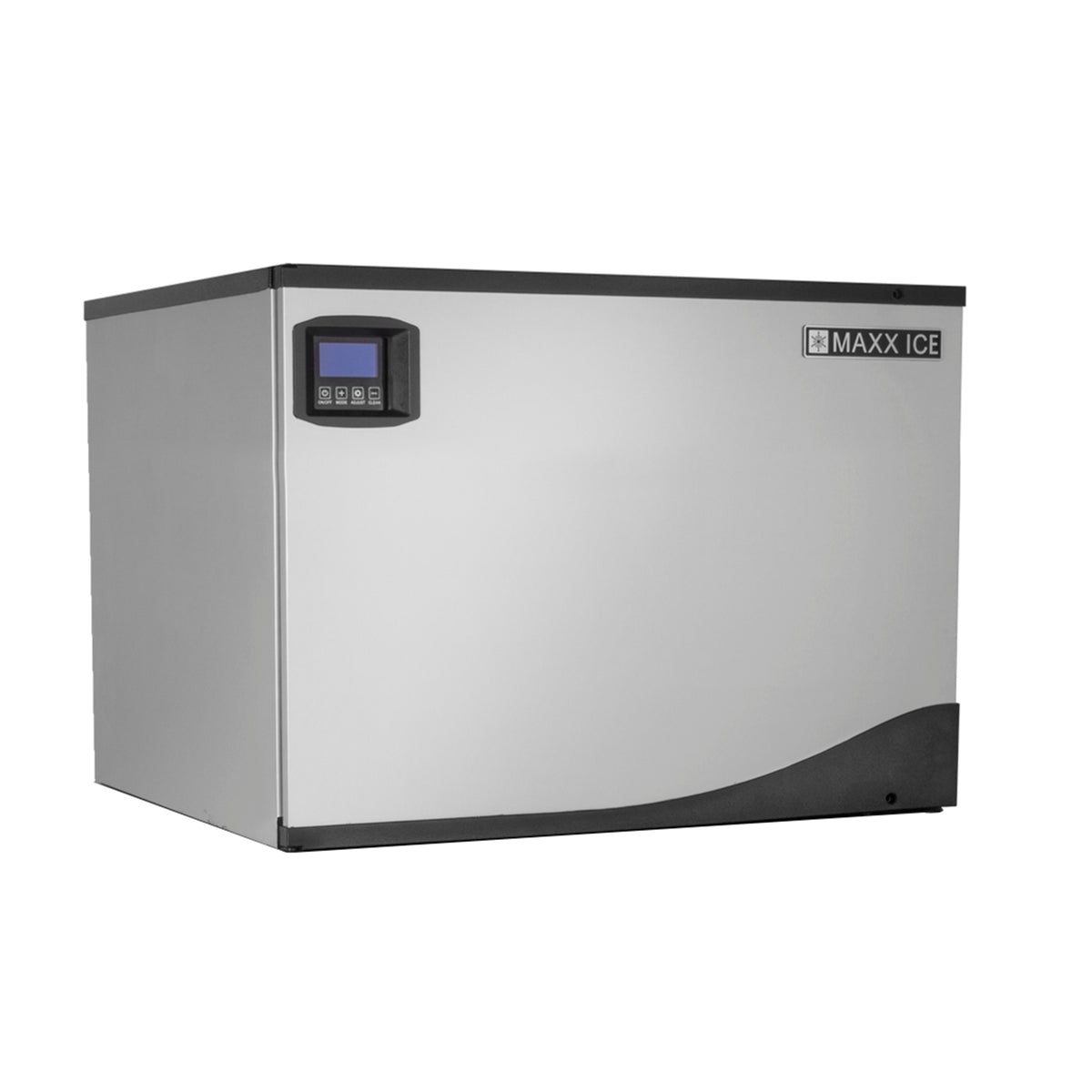 Maxx Ice MIM370N Intelligent Series Modular Ice Machine, 30"W, 373 lbs, Full Dice Ice Cubes, in Stainless Steel with Black Trim