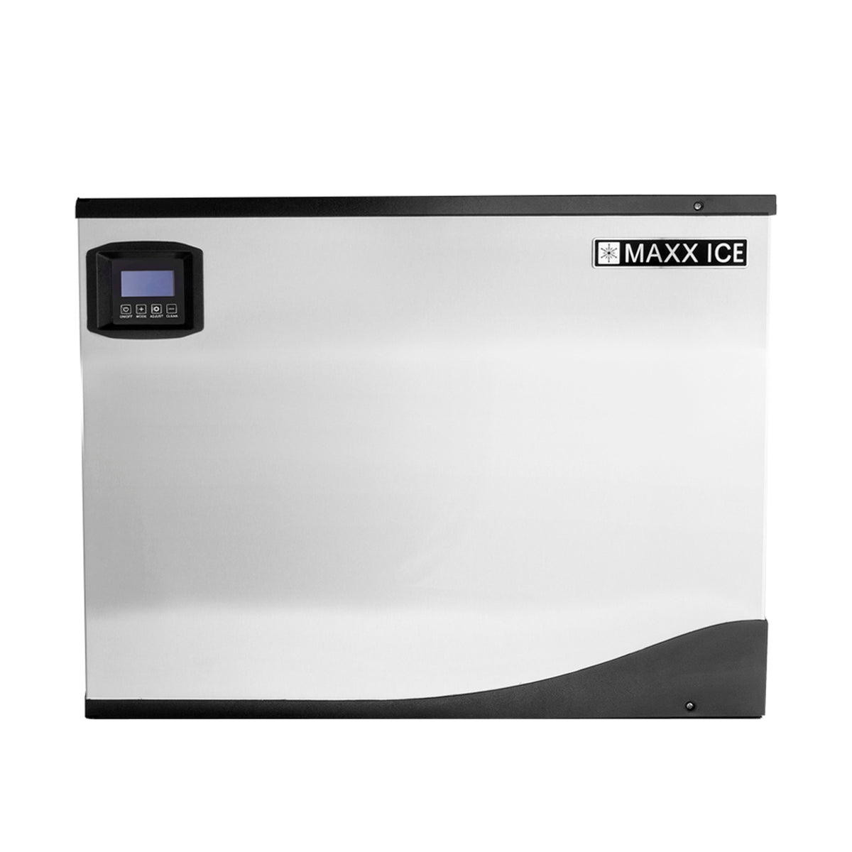 Maxx Ice MIM370N Intelligent Series Modular Ice Machine, 30"W, 373 lbs, Full Dice Ice Cubes, in Stainless Steel with Black Trim