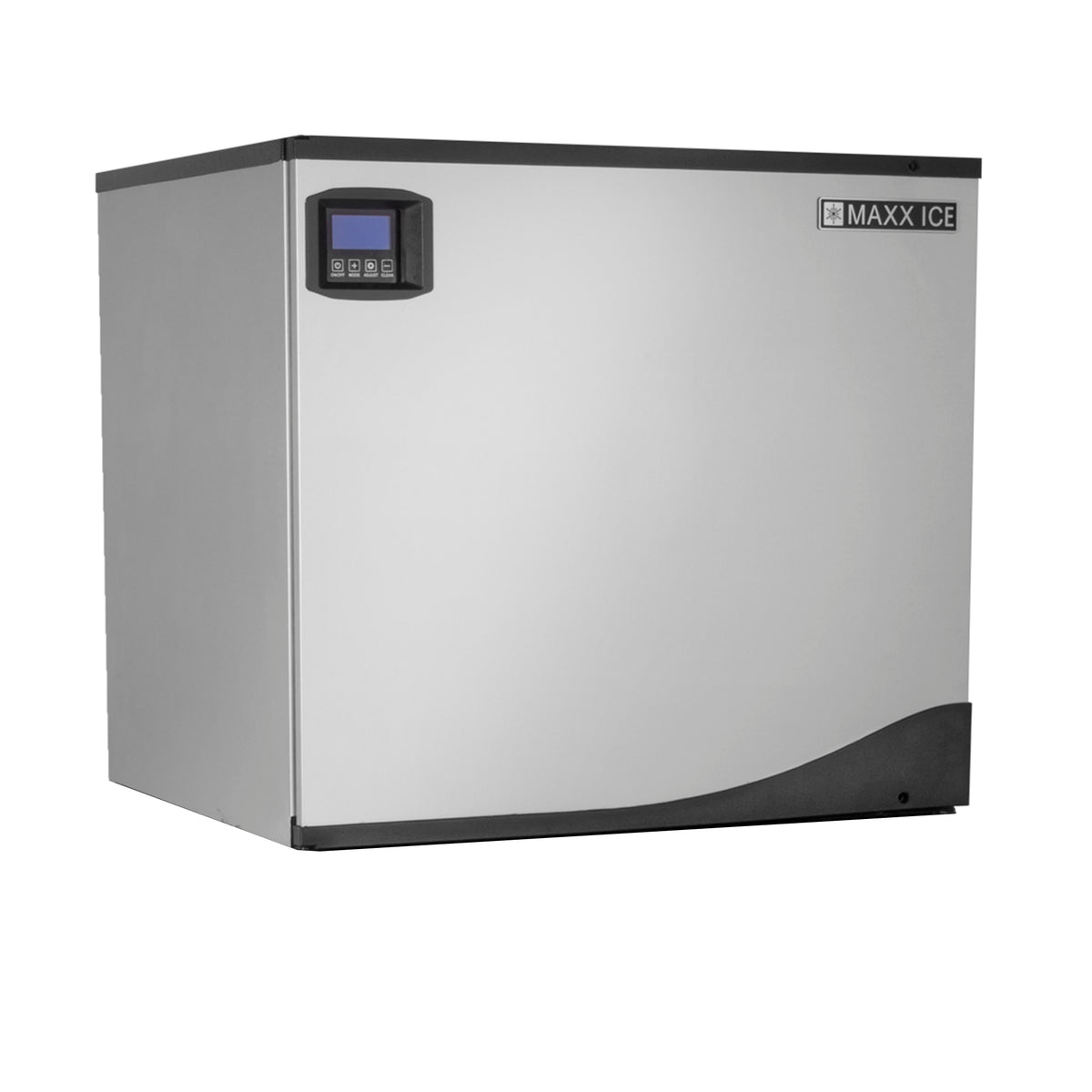 Maxx Ice MIM650N Intelligent Series Modular Ice Machine, 30"W, 650 lbs, Full Dice Ice Cubes, in Stainless Steel with Black Trim