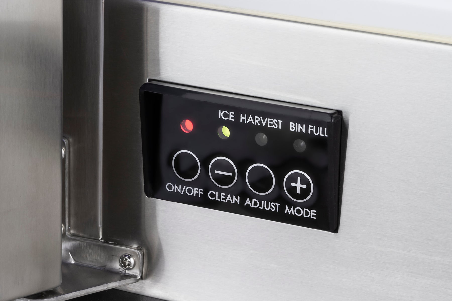 Maxx Ice MIM50P-O Premium Outdoor Self-Contained Ice Machine, 15"W, 65 lbs, Full Dice Ice Cubes, Energy Star Listed, in Stainless Steel