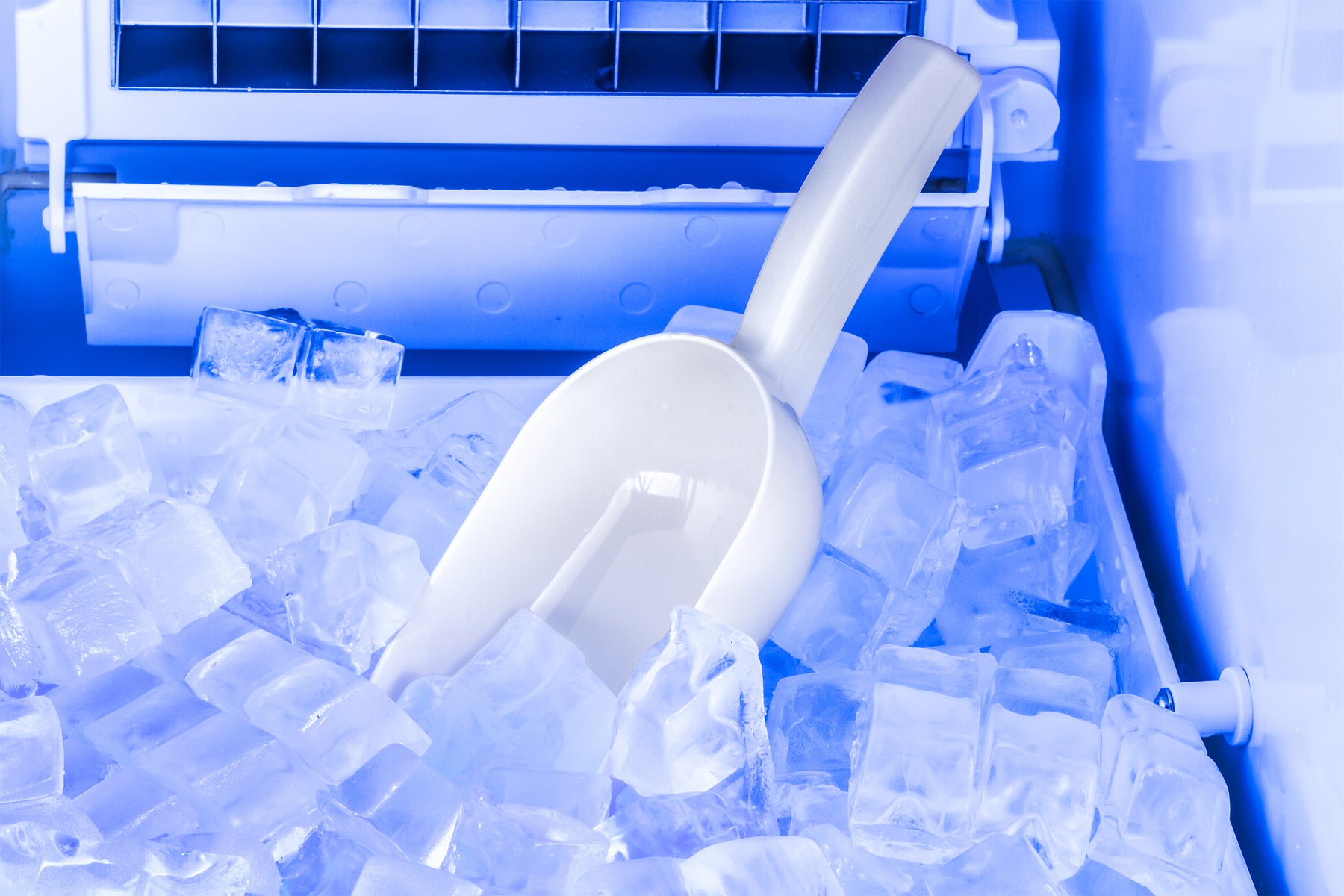 Maxx Ice MIM50P-O Premium Outdoor Self-Contained Ice Machine, 15"W, 65 lbs, Full Dice Ice Cubes, Energy Star Listed, in Stainless Steel