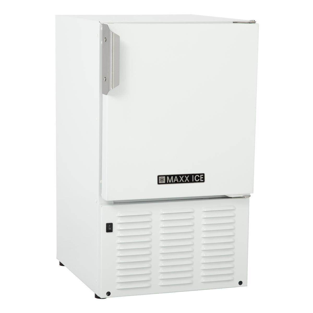 Maxx Ice MMAR25 Compact Marine Ice Machine/Boat and RV Ice Maker, 25 lbs, in White (MMAR25W)