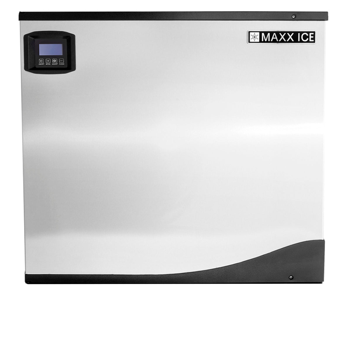 Maxx Ice MIM1000N Intelligent Series Modular Ice Machine, 30"W, 937 lbs, Full Dice Ice Cubes, in Stainless Steel with Black Trim