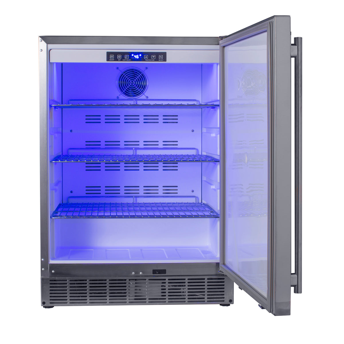 Maxx Ice MCR5U-O Compact Outdoor Refrigerator, 23.6"W, 5.2 cu. ft. Capacity, in Stainless Steel