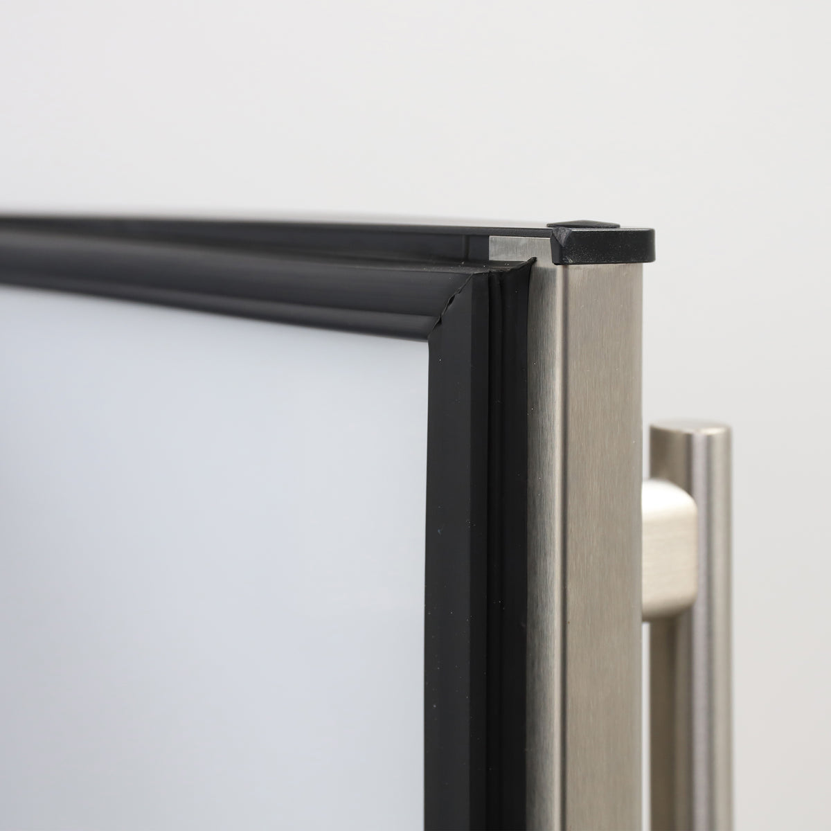 Maxx Ice MIM15 Countertop or Built-In Ice Maker, 15"W, 15 lbs, Crescent Ice Cubes, 12 lb Ice Storage Bin, in Black with Stainless Steel Door (MIMC15C)