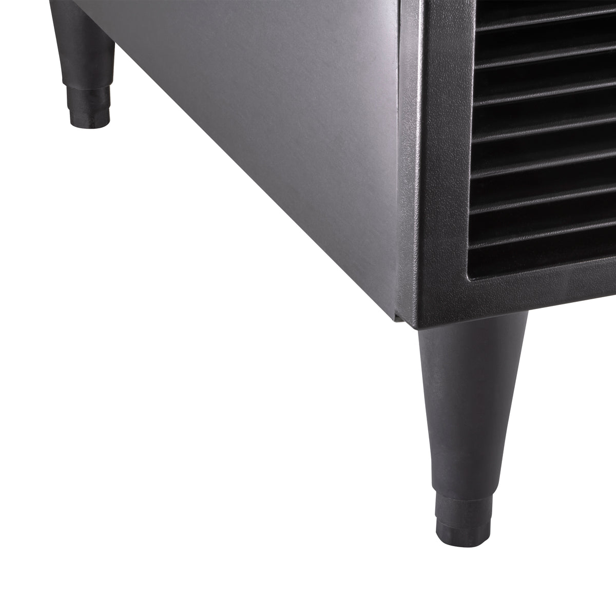 Maxx Ice MVI200 V-Series Ice Machine, 199 lb, Full Dice Ice Cubes, 75 lb Built-in Ice Storage Bin, Stainless Steel with Black Trim (MVI200F)