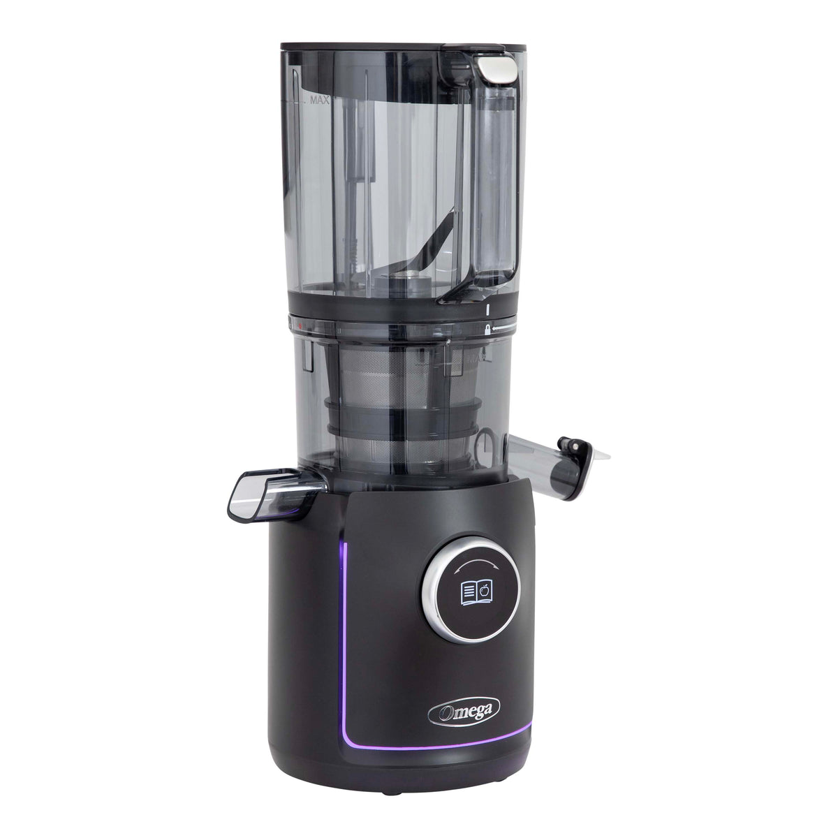 Omega OMSMBT Ultimate Batch Juicer, Intellidial Technology