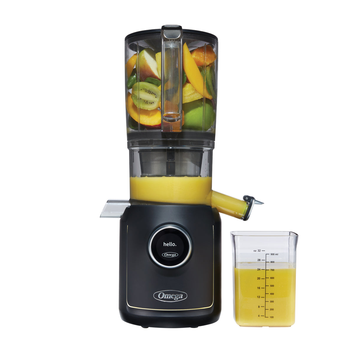 Omega OMSMBT Ultimate Batch Juicer, Intellidial Technology