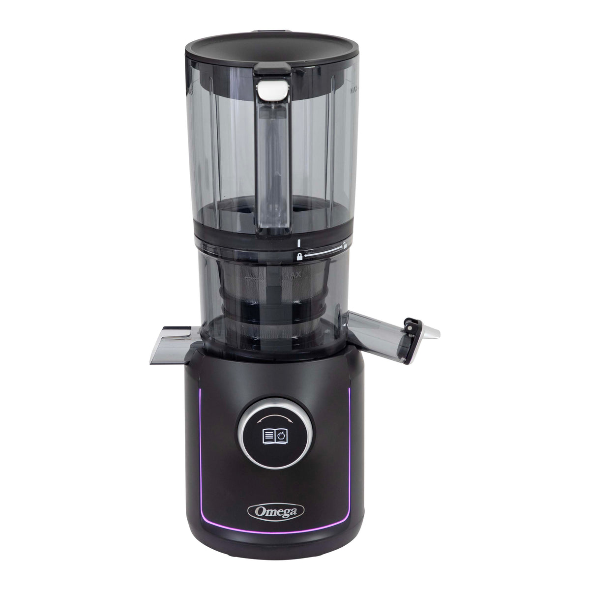 Omega OMSMBT Ultimate Batch Juicer, Intellidial Technology