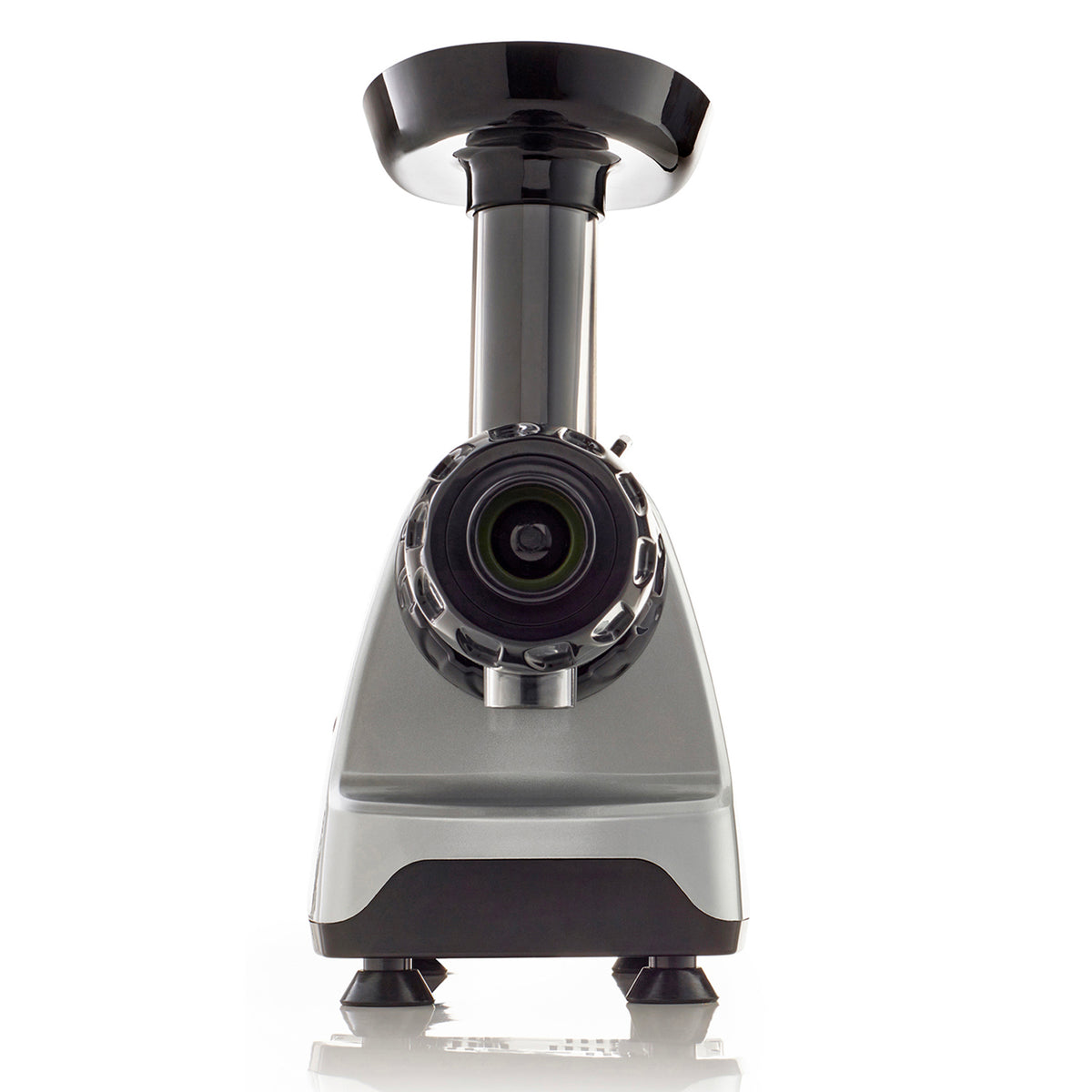 Omega J8006 Ultimate Juicer and Nutrition System, Low-Speed Horizontal Juicer, in Silver (J8006HDS)