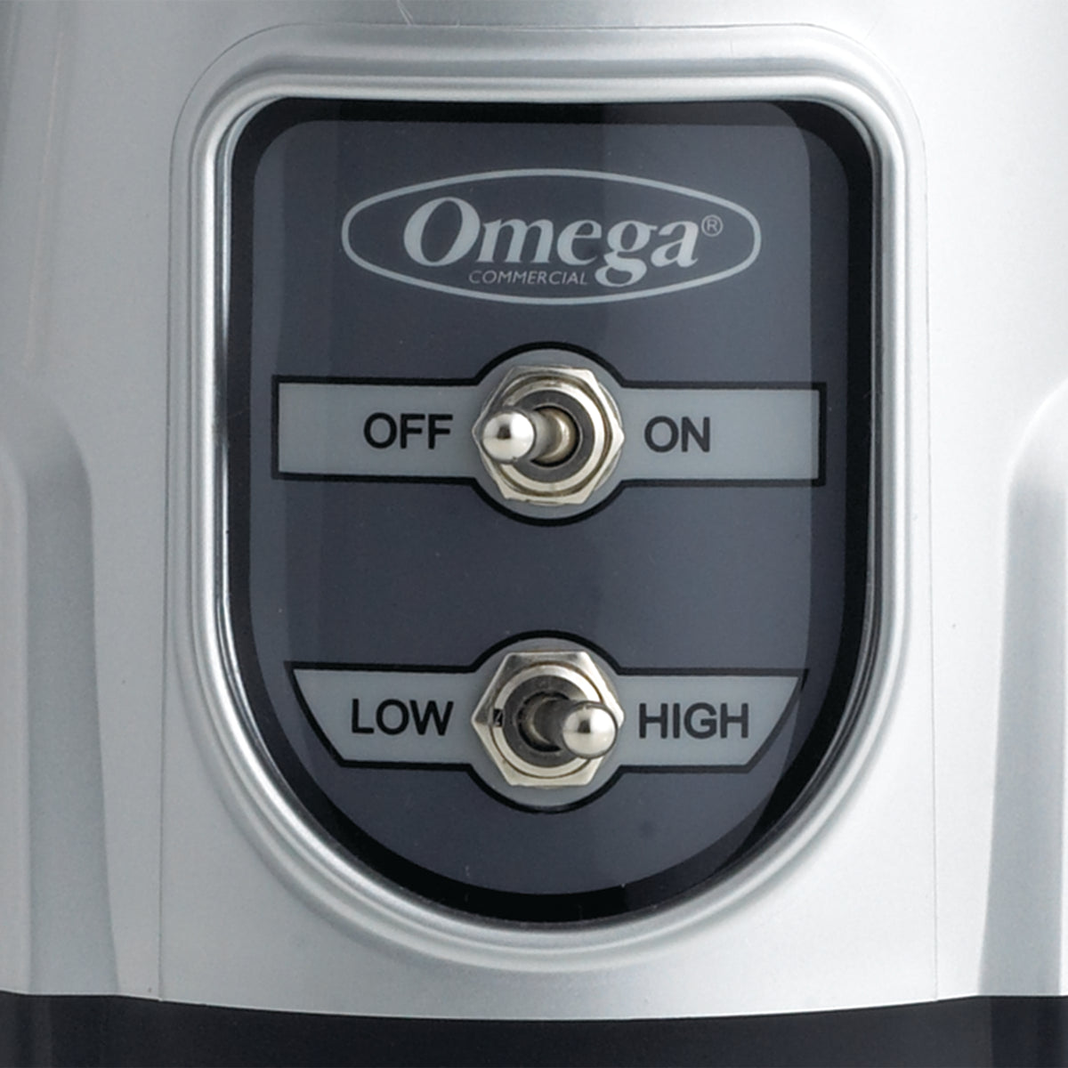 Omega BL330 Eastman Tritan Copolyester High or Low Speed Blender, 1.4 Liter Capacity, in Silver (BL330S)