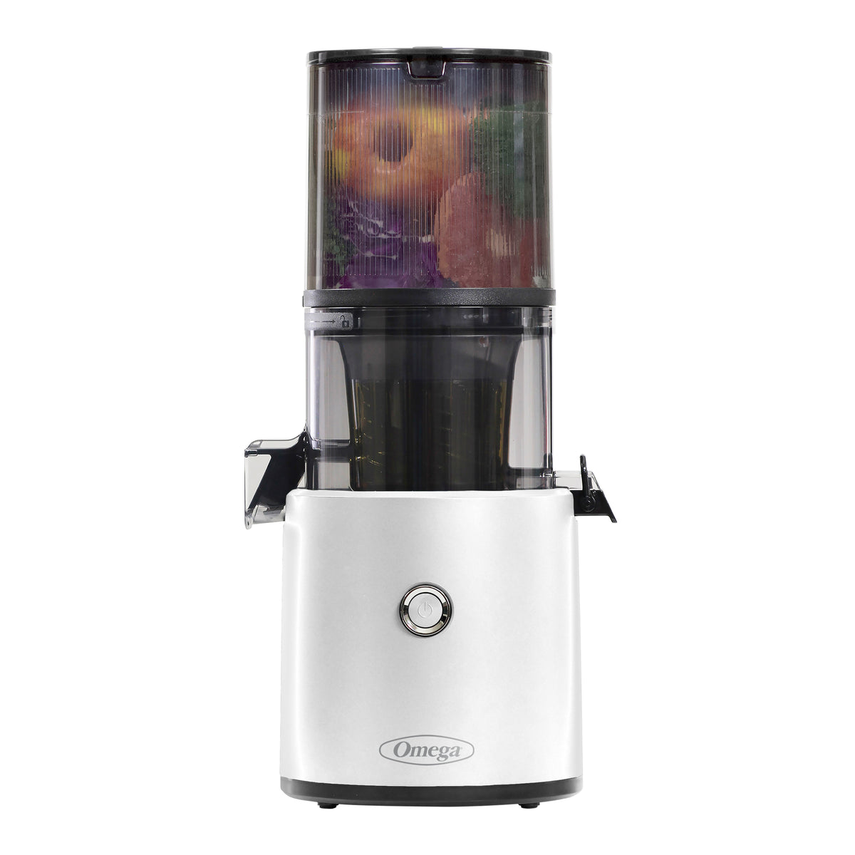 Omega JC2022 Effortless Batch Juicer, 2L Capacity, in White (JC2022WH11)
