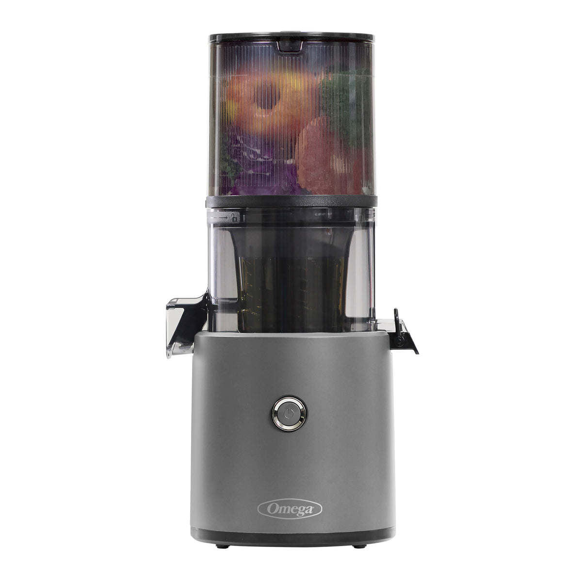 Omega JC2022 Effortless Batch Juicer, 2L Capacity, in Gray (JC2022GY11)