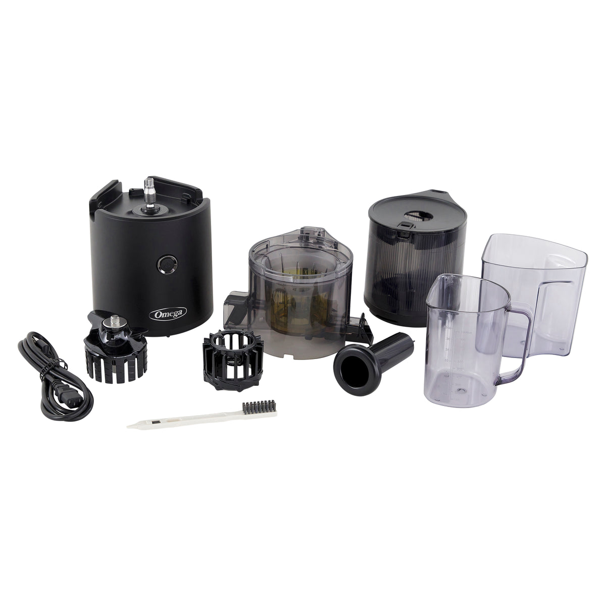 Omega JC2022 Effortless Batch Juicer, 2L Capacity, in Black (JC2022BK11)
