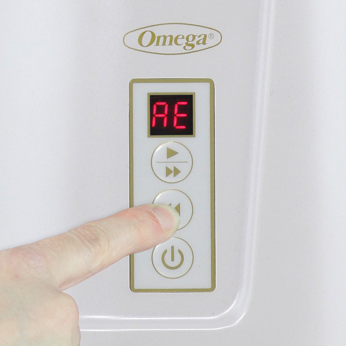 Omega JC3000 Cold Press 365 Compact Masticating Vertical Juicer, 120W Low-Speed 3-Stage Auger, in White (JC3000WH13)