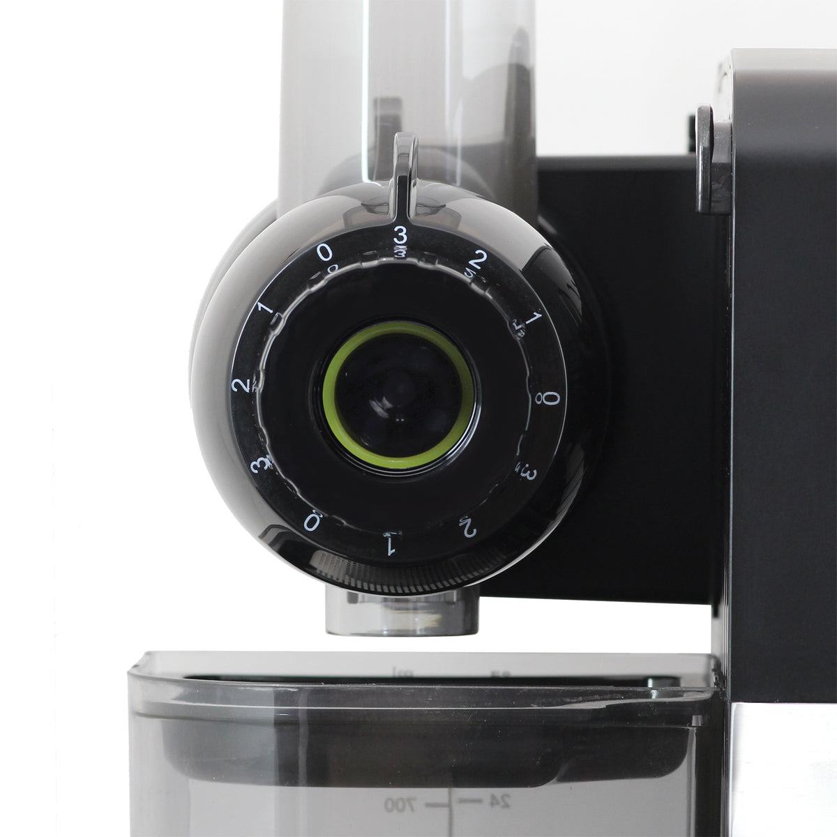 Omega JCUBE500 Cold Press 365 Masticating Slow Juicer and Nutrition System with On-Board Storage, in Matte Black (JCUBE2MB13)