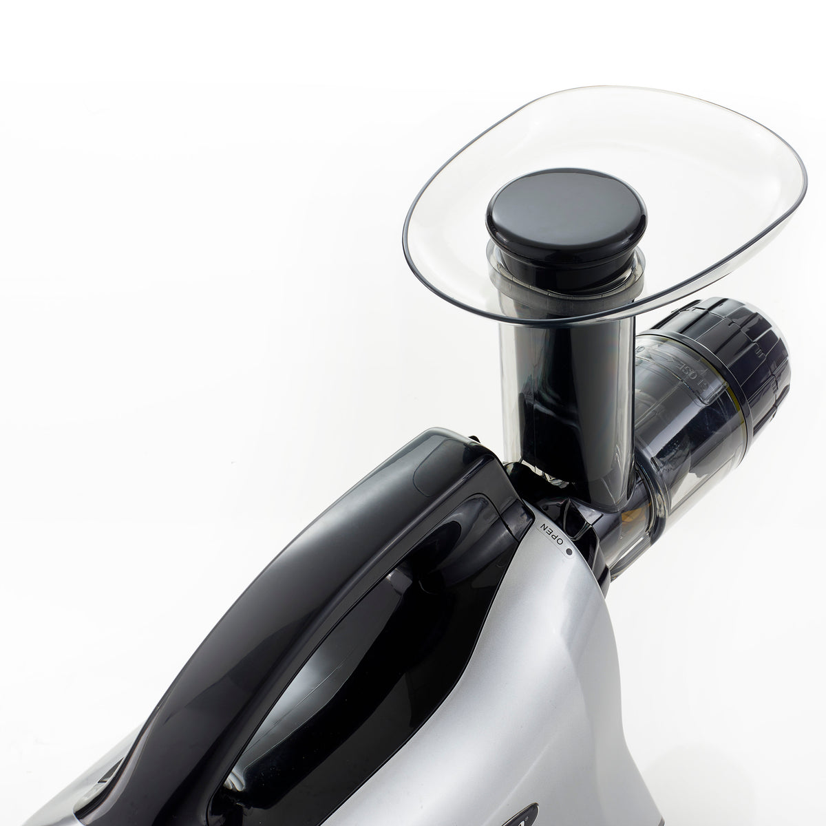 Omega NC1000 Cold Press Masticating Horizontal Juicer with Nutrition System, 200W Low-Speed 3-Stage Augur, in Silver (NC1000HDS)