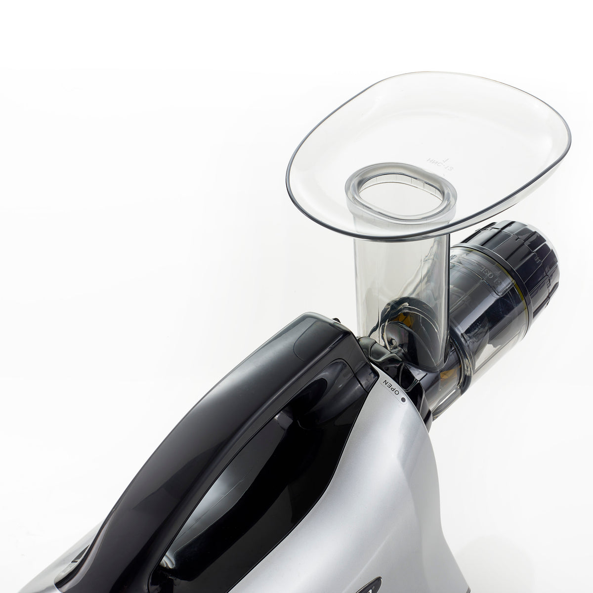 Omega NC1000 Cold Press Masticating Horizontal Juicer with Nutrition System, 200W Low-Speed 3-Stage Augur, in Silver (NC1000HDS)