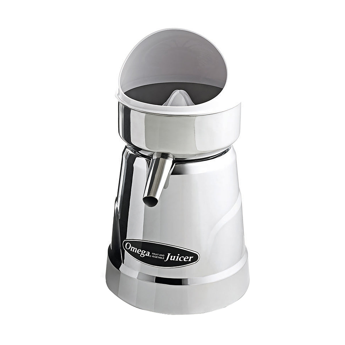 Omega C-20C Single Speed Citrus Juicer, in Chrome