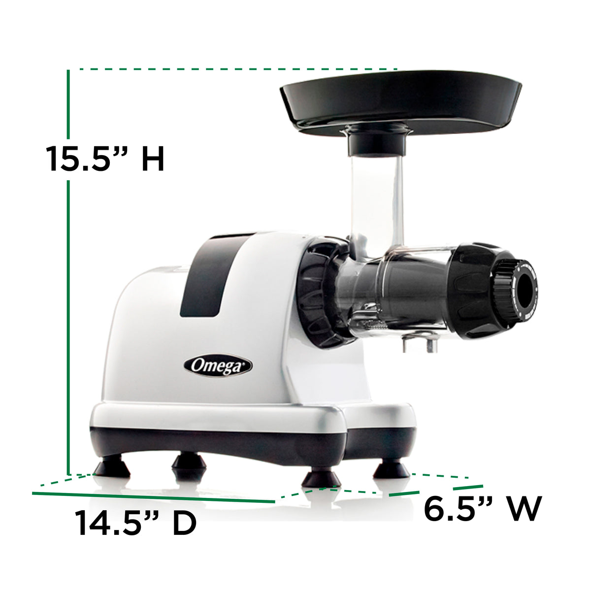 Omega J8007 Cold Press Juicer & Nutrition System, Stainless Steel