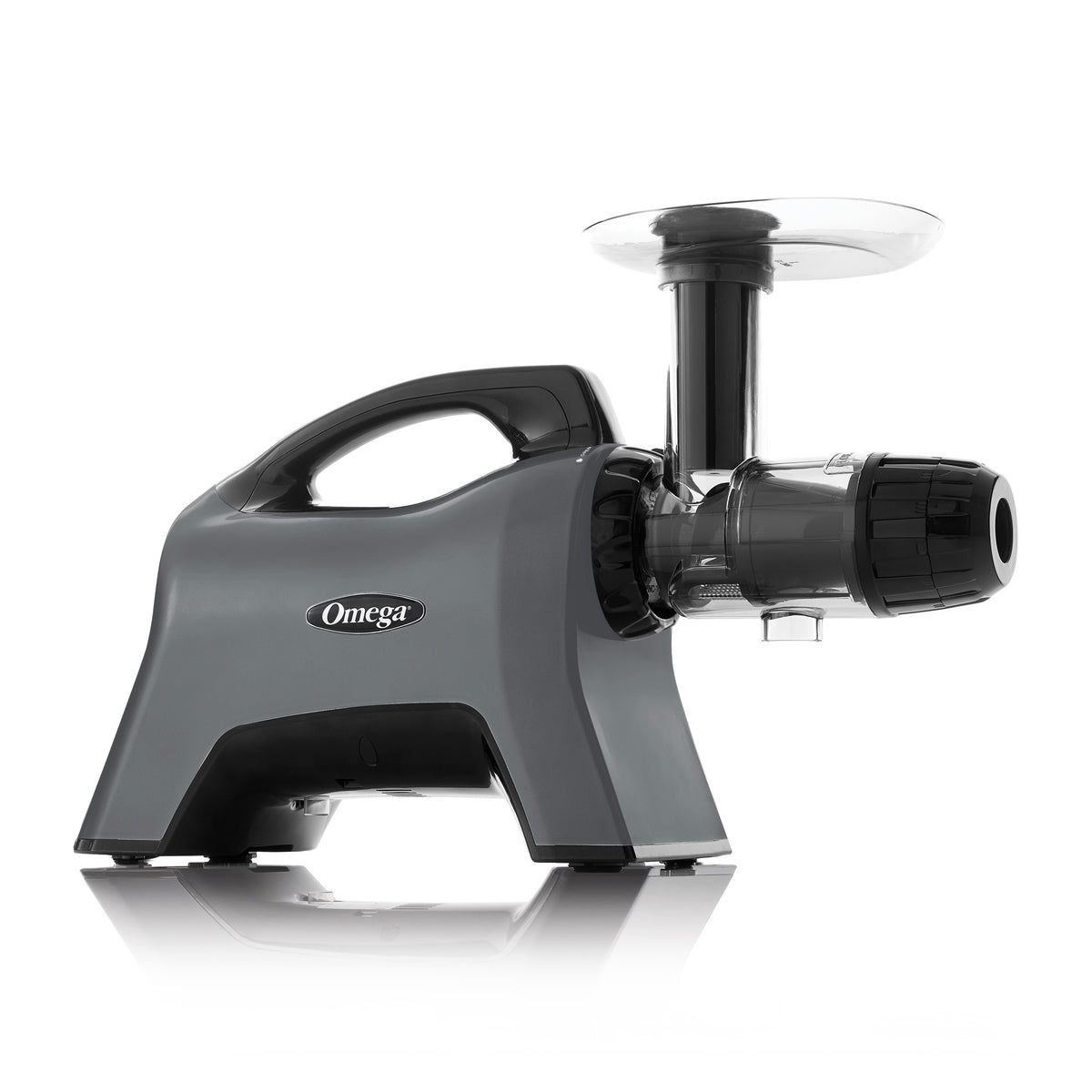 Omega MM1500 Medical Medium BPA Free Slow Masticating Juicer with End Cap for Celery Extraction, 200W, in Gray (MM1500GY13)