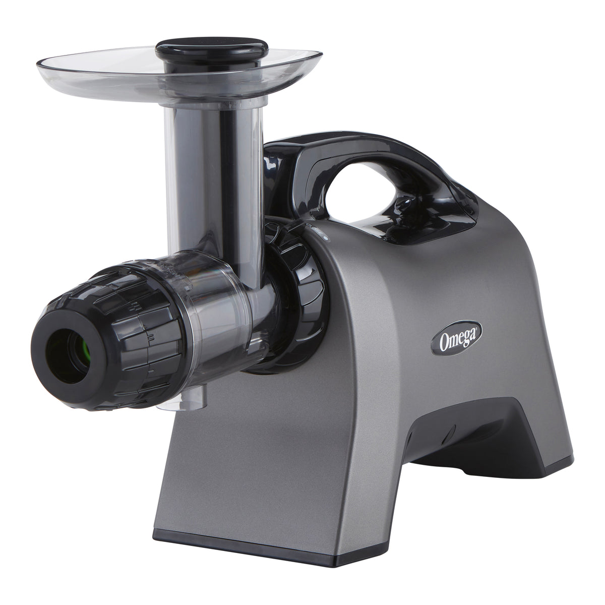 Omega MM1500 Medical Medium BPA Free Slow Masticating Juicer with End Cap for Celery Extraction, 200W, in Gray (MM1500GY13)