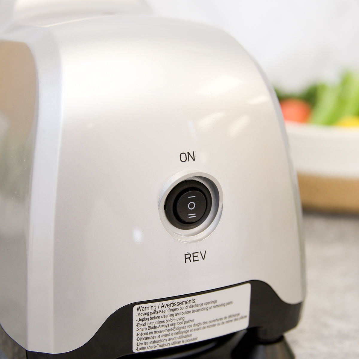 Omega CNC80 Cold Press Masticating Juicer and Nutrition System, Compact Juicer with 3-Stage Auger, in Silver (CNC80S)