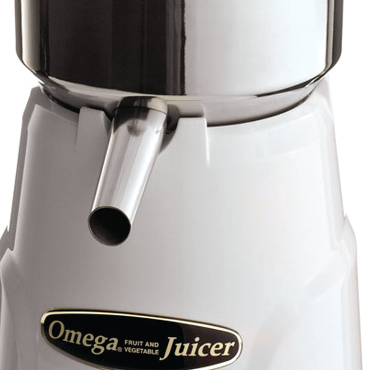 Omega C-10W Single Speed Citrus Juicer, in White