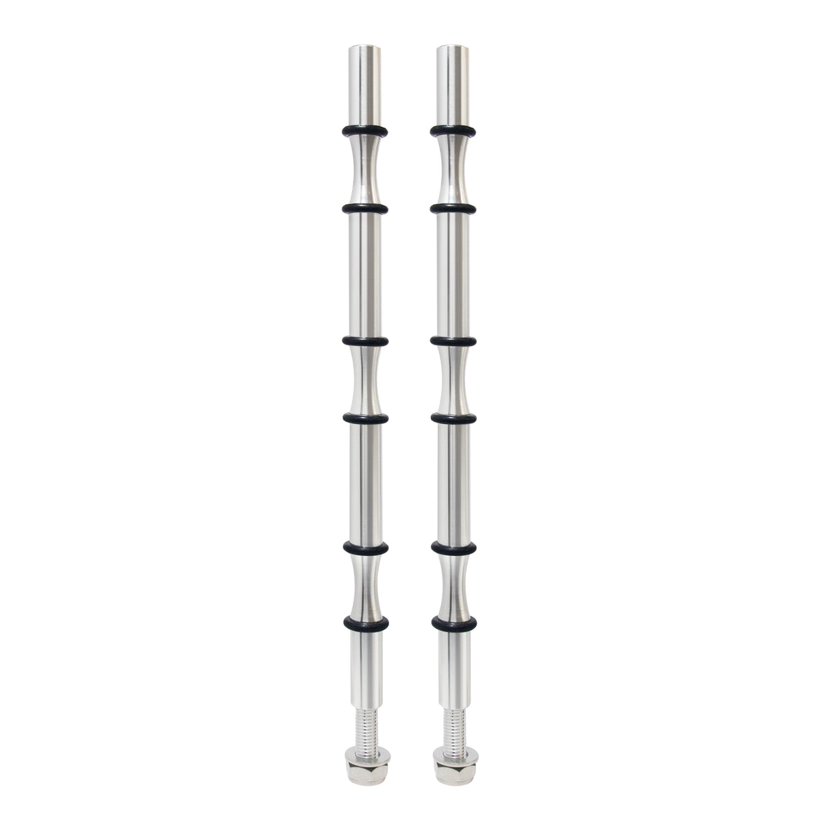 Vinotemp EP-PEG3 Epicureanist Secure Hold Wine Pegs, 3 Bottles Deep, in Satin Nickel (EP-PEG3A)