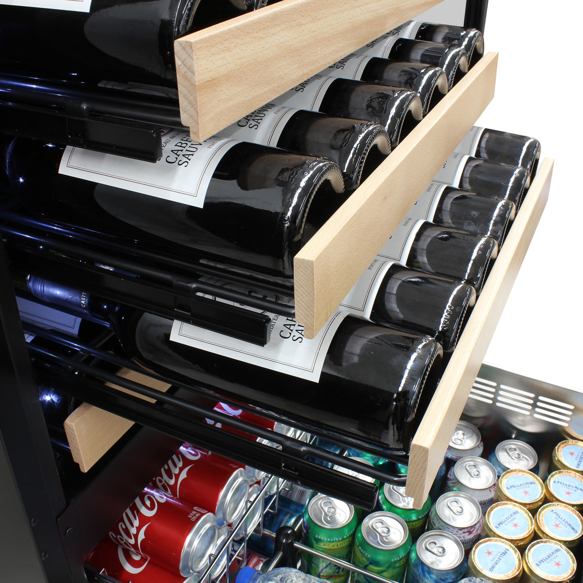 Vinotemp EL-BWC108 108 Bottle Glass Door Commercial Grade Wine Cooler