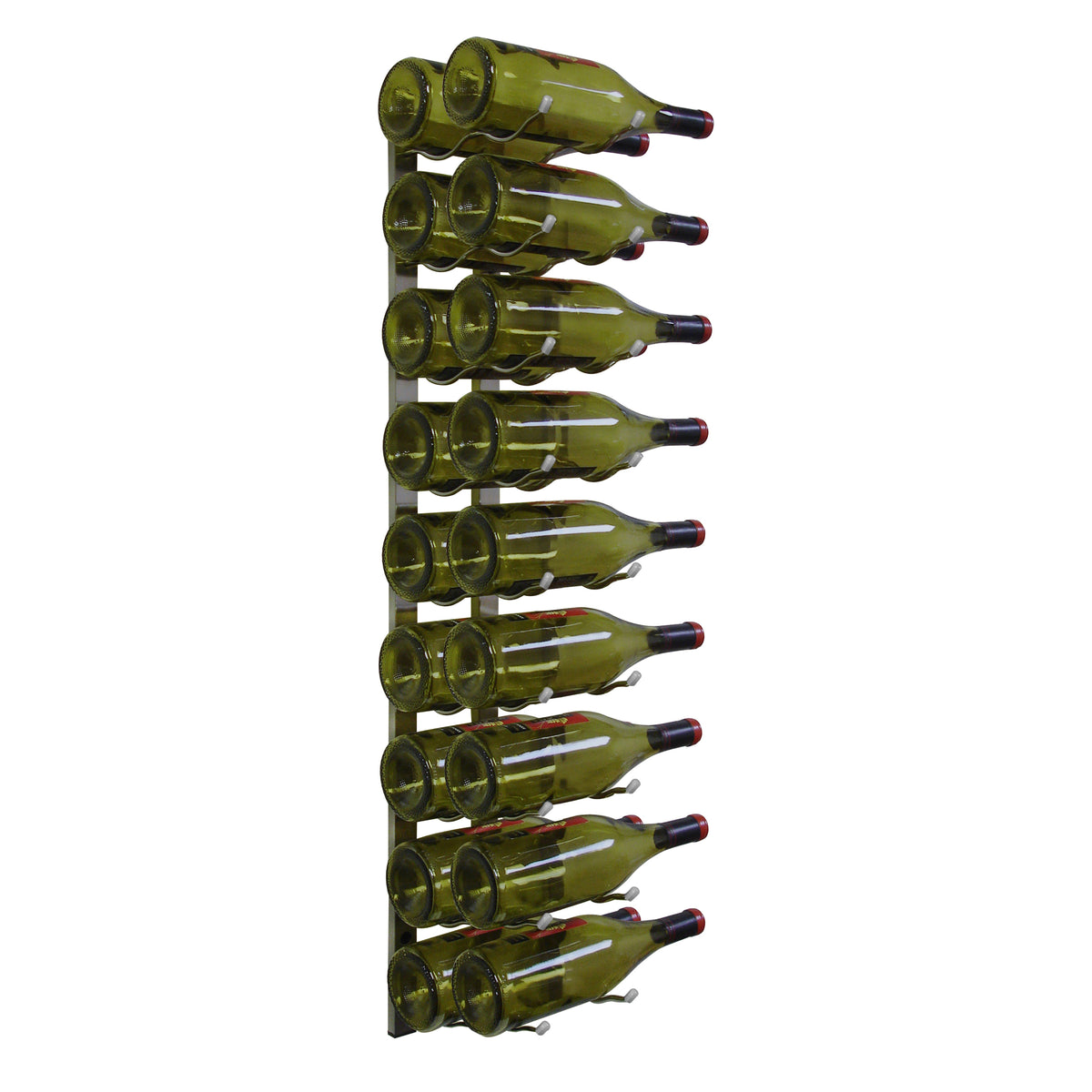 Vinotemp EP-WIRE2 Epicureanist Metal Wine Rack, 18 Bottle Capacity, in Stainless Steel (EP-WIRE2S)