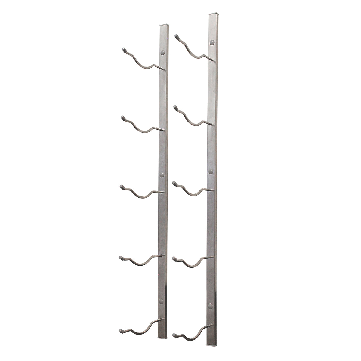 Vinotemp EP-WIRE1 Epicureanist 5-Bottle Magnum Metal Wine Rack, 5 1/4"W x 8"D x 35 3/4"H, in Stainless Steel (EP-WIRE1MS)