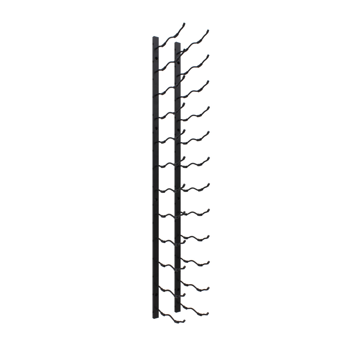 Vinotemp EP-WIRE24 Epicureanist Metal Wine Rack, 24 Bottle Capacity, in Black (EP-WIRE24B)