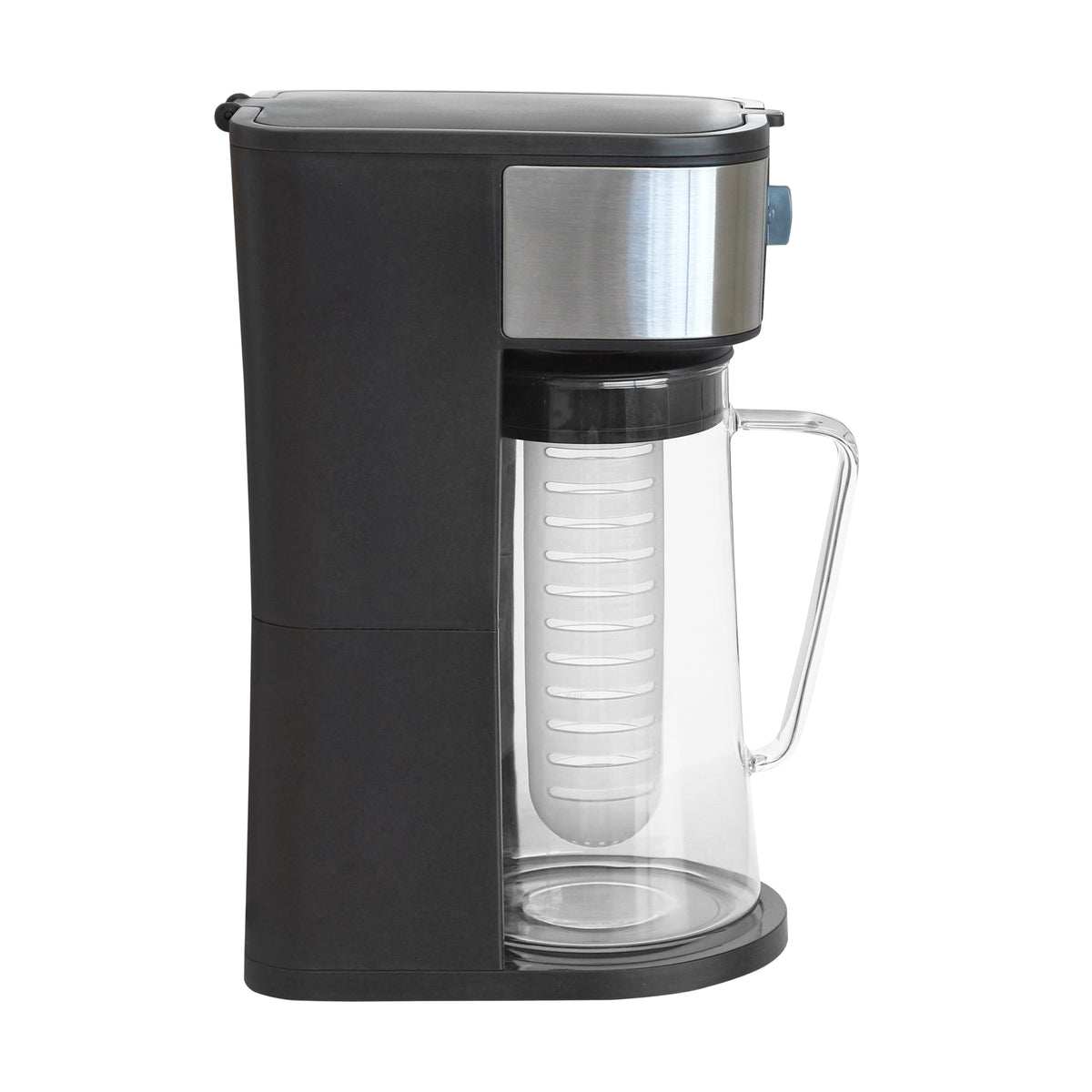 West Bend IT500 Ice Tea Maker with Infusion Tube, 2.75 Qt. Capacity, in Black (IT500)