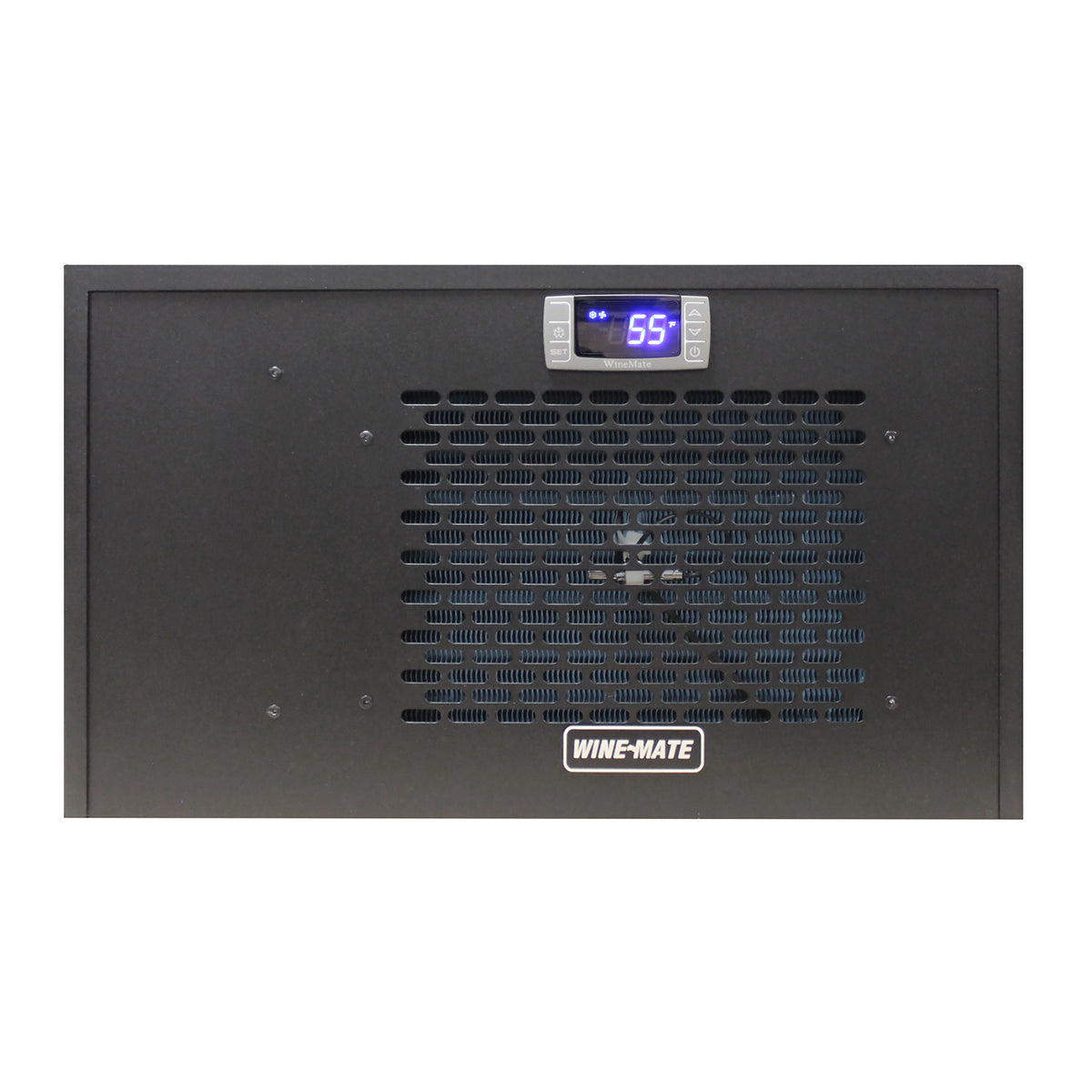 Wine-Mate WM-1500CD Self-Contained Compact Wine Cooling System, 90 cu. ft. Capacity, in Black