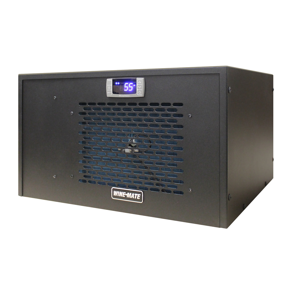 Wine-Mate WM-1500CD Self-Contained Compact Wine Cooling System, 90 cu. ft. Capacity, in Black