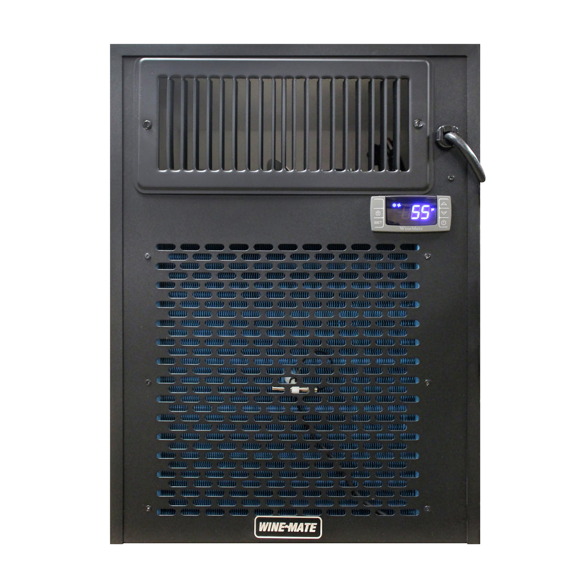 Wine-Mate WM-3500HZD Self-Contained All-in-One Wine Cellar Cooling System, 650 cu. ft. Capacity, in Black (WM-3500-HZD)